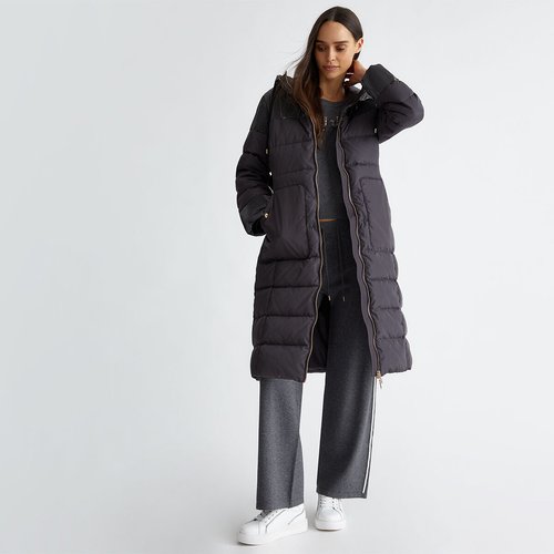 Manteau fourre et matelasse gris Liu Jo La Redoute