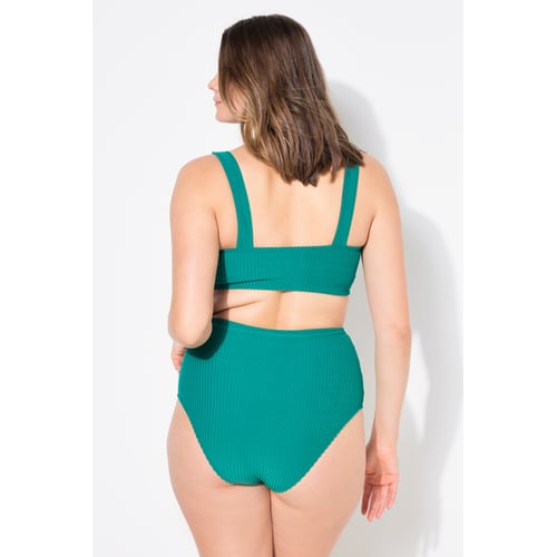 Bas De Maillot Taille Haute Femme – Bikini Amincissant Ruched Sculptant Ventre Plat Triangle Short Élégant