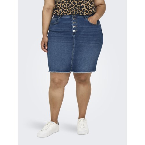 Jupe en denim carhush jupe en denim Only Carmakoma La Redoute