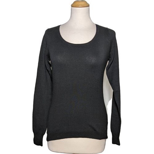 Pull noir femme camaieu sale