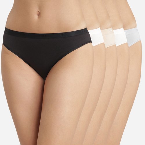 Promo Slip Pockets Coton Stretch X5 Dim Paris chez E.Leclerc