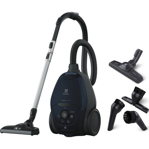 Aspirateur Avec Sac Electrolux, Noir, Filaire, Pour Bureau, Avec Brosse Rotative Et Manche Télescopique