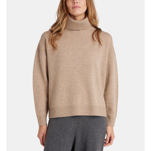Pull droit arys col roule cachemire femme Galeries Lafayette La Redoute