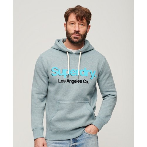 Sweat a capuche classique core logo Superdry La Redoute