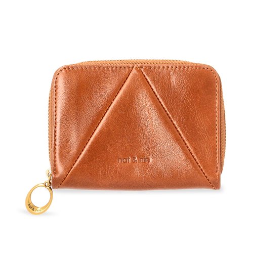 Portefeuille en cuir lisse dune glace Nat Nin La Redoute