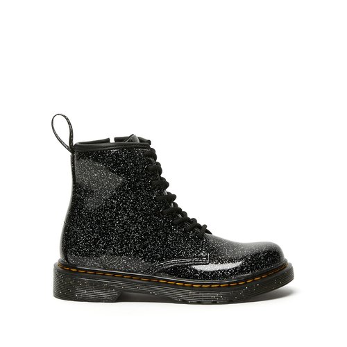 Boots cuir 1460 junior cosmic glitter noir paillete Dr. Martens La Redoute