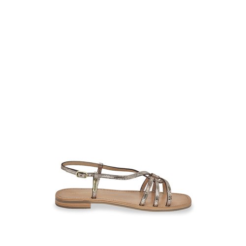 Sandales plates en cuir hudon Les Tropeziennes Par M Belarbi La Redoute