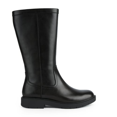 Bottes Femme White Mt En Cuir Noir - Taille 8M (US) - Neuves Sans Boîte