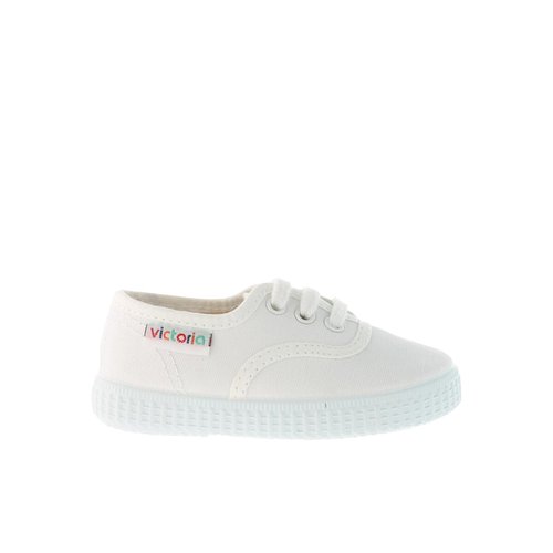 Tennis inglesa lona Victoria blanc La Redoute