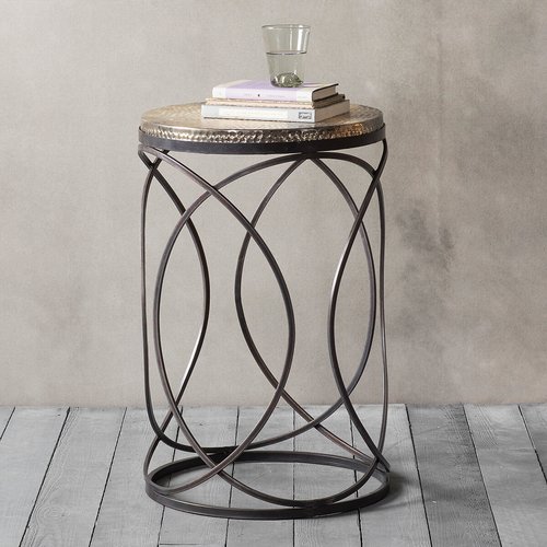 Metal pedestal table discount