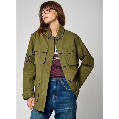 Veste 100 coton coton silex kaki Kaporal La Redoute