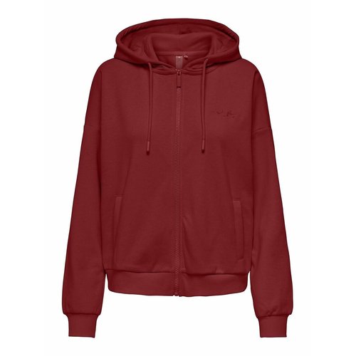 Cotton Mix Zipped Hoodie