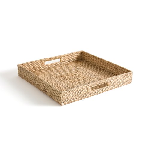 Plateau de Service en Rotin Pick 57cm Naturel