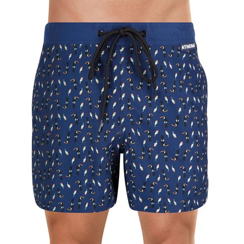 Bermuda court de bain imprime imprime toucan Athena La Redoute
