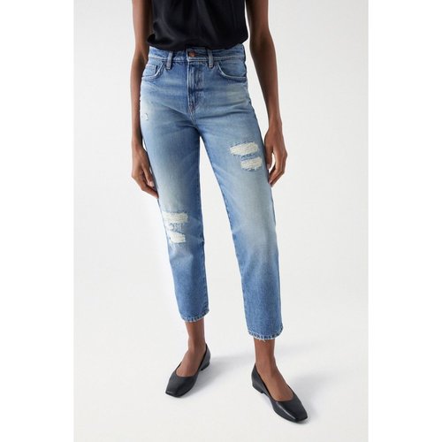 Jean true cropped slim true bleu Salsa Jeans La Redoute