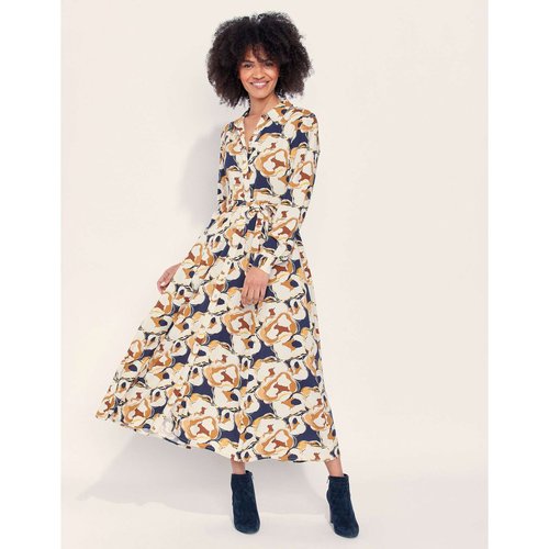 Robe chemise longue imprimée 2025