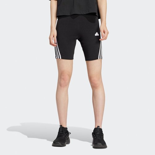 Future icons 3 stripes shorts in cotton black Adidas Sportswear La Redoute