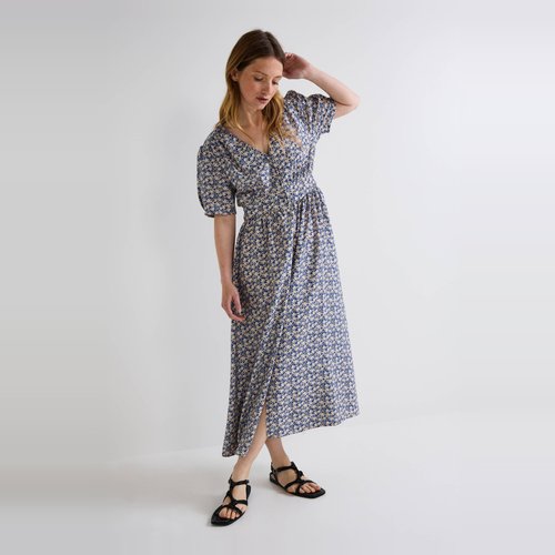 Robe portefeuille monoprix new arrivals