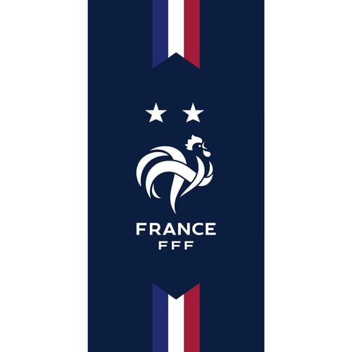 Bonnet Acrylique 2 étoiles Bonnet Equipe De France FFF Officiel - Pompon Acrylique Taille Adulte 2 étoiles Bonnet Supporter France