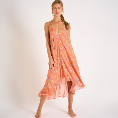 Robe beachwear ohara alakurivoil orange Banana Moon La Redoute