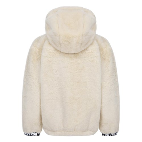 Sherpa jacket beige Converse La Redoute