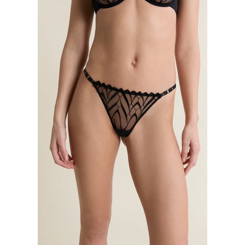 String Femme Huit Taille 42 - Noir, Neuf Avec étiquettes