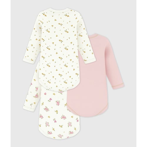 Petite Imprimante Maillots De Corps Manches Longues - Petit Bateau Body Bébé Manches Longues