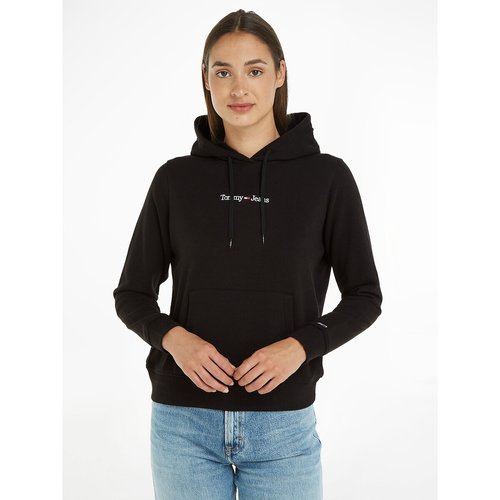 Black hoodie grey jeans top