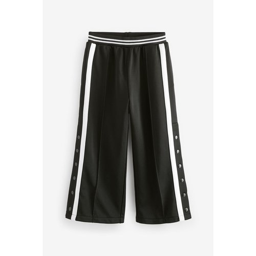 Pantalon de jogging large a bouton pression noir Next La Redoute
