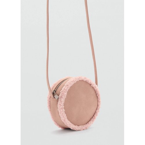 Sac rond crocodile rose pale Mango Baby La Redoute