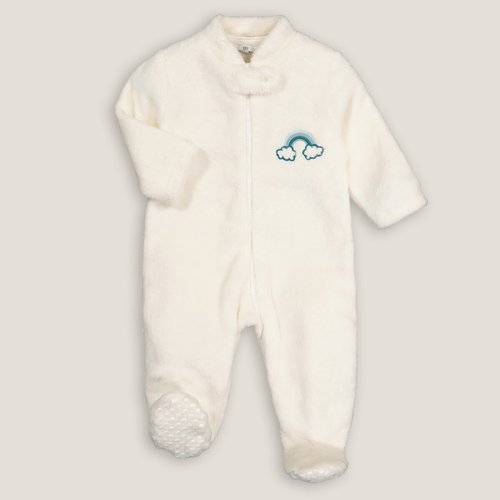 Surpyjama 1 piece en polaire ecru La Redoute Collections La Redoute