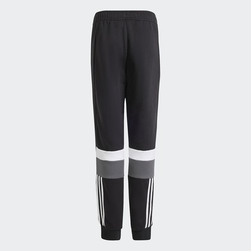 Cotton mix joggers black Adidas Sportswear La Redoute