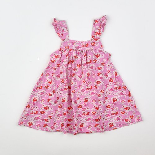 Robe tres bon etat multicolore rose Vertbaudet La Redoute