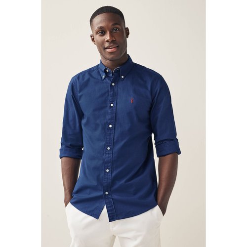 Chemise oxford coupe slim a manches longues Next La Redoute