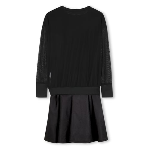Robe Cocktail DKNY Femme - Taille 10, Noir Avec Drapé Bleu/violet, Sans Manches, Neuve Avec étiquettes