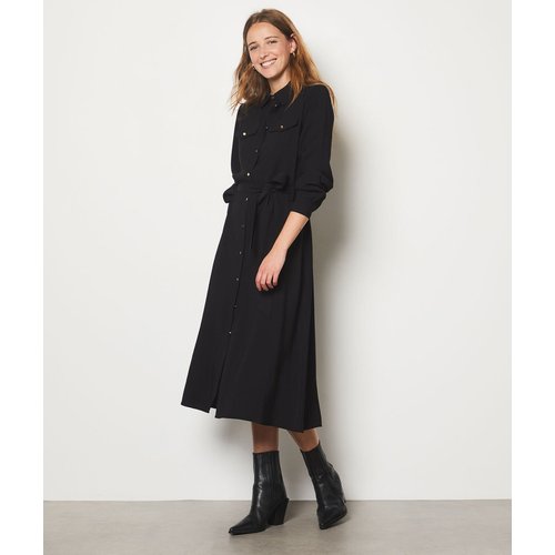 Robe chemise ceinturee SOCO