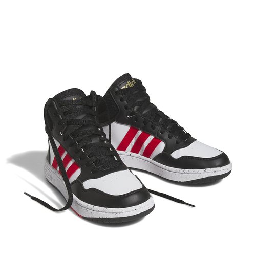 Adidas high tops red black and white deals