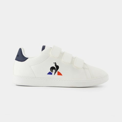 Baskets courtset 2 Le Coq Sportif blanc bleu marine La Redoute