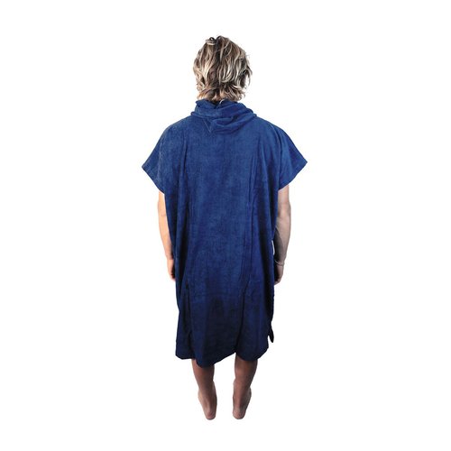 Poncho de bain adulte 100 coton paris saint germain logo bleu marine Psg La Redoute