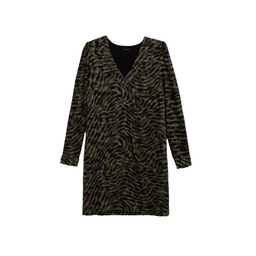 Robe voile camouflage ikks 2025