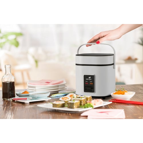 Cuiseur à Riz Micro-Ondes 2L – Ensemble Complet Avec Passoire, Couvercle Et Cuillère