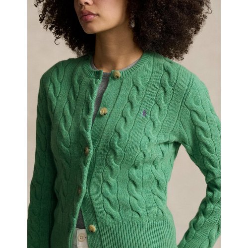 Green cashmere cardigan shop
