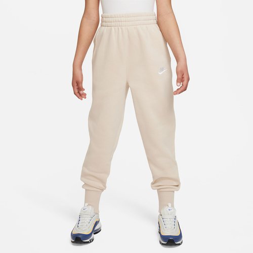 Embroidered logo joggers in cotton mix beige Nike La Redoute