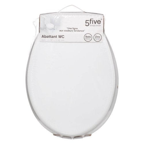 Abattant wc Couleur blanc 5Five Simply Smart La Redoute