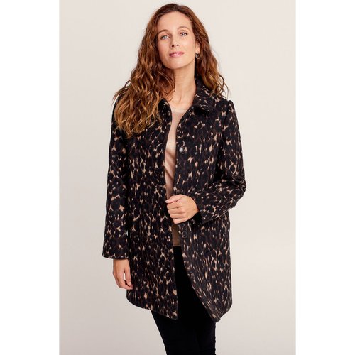 Manteau droit col a revers noir Breal La Redoute