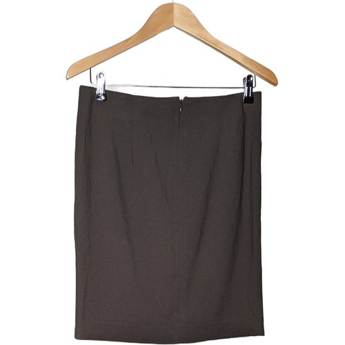 Jupe mi longue tres bon etat marron Camaieu La Redoute