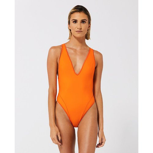 Maillot une piece echancre maloya rip curl x victoria vergara light orange orange Rip Curl La Redoute