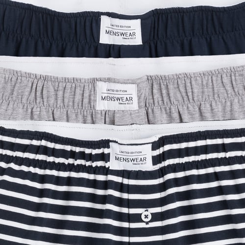 Lot De Boxers Culotte Vintage ELLA Taille 36 - Bleue, Blanche, Beige, Neufs Sans étiquette