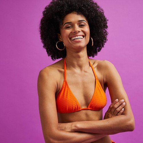 Triangle maillot de bain oeko tex petillant Monoprix La Redoute