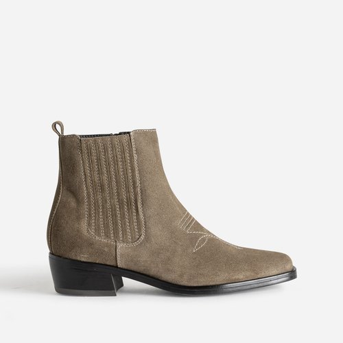 Boots plats alice Texto La Redoute